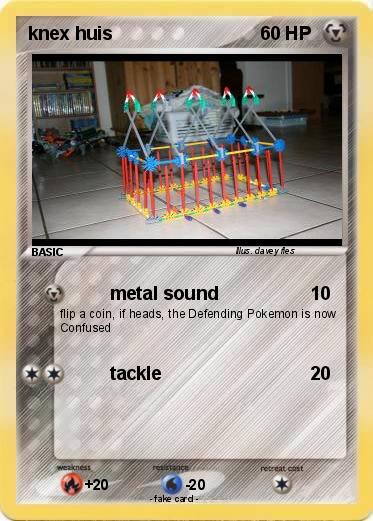 Pokemon knex huis