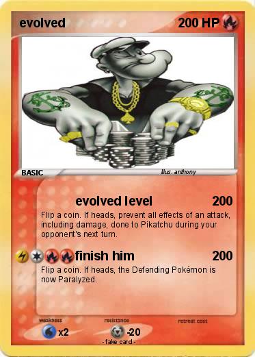Pokemon evolved