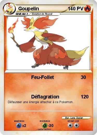 Pokemon Goupelin