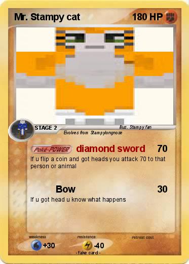 Pokemon Mr. Stampy cat
