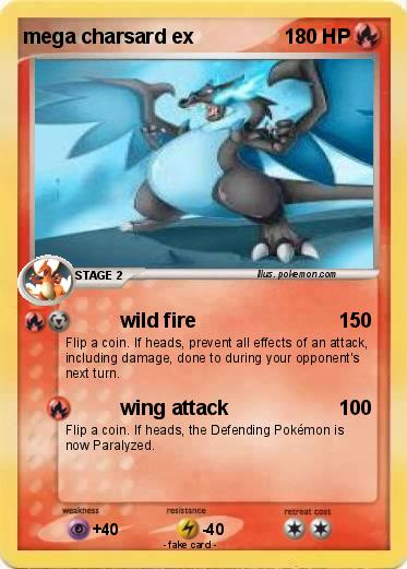 Pokemon mega charsard ex