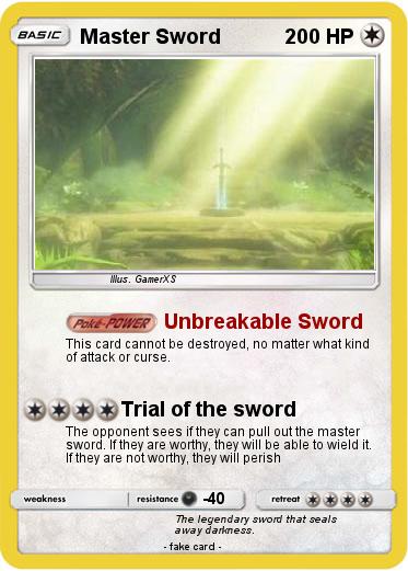 Pokemon Master Sword