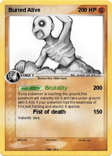 Pokemon Buried Alive