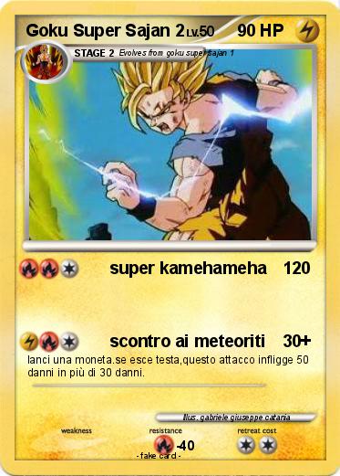 Pokemon Goku Super Sajan 2