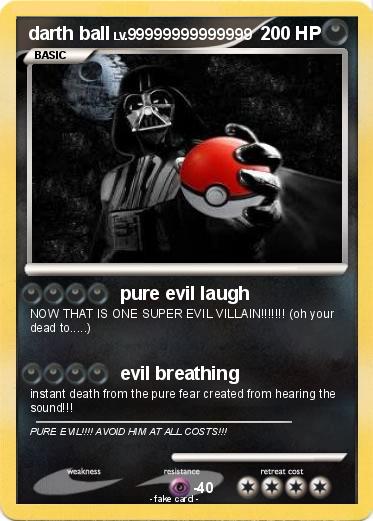 Pokemon darth ball