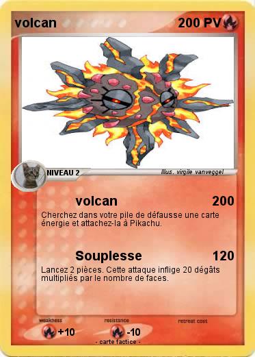 Pokemon volcan