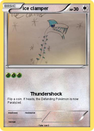 Pokemon ice clamper