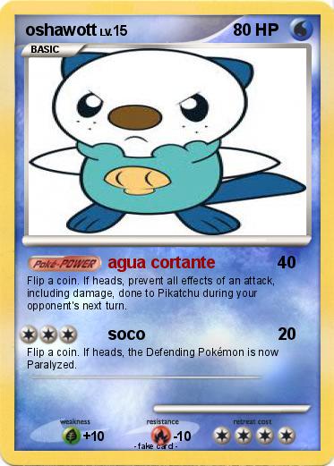 Pokemon oshawott