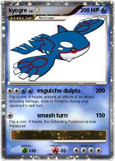 Pokemon kyogre