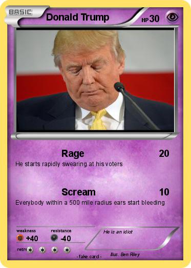 Pokemon Donald Trump