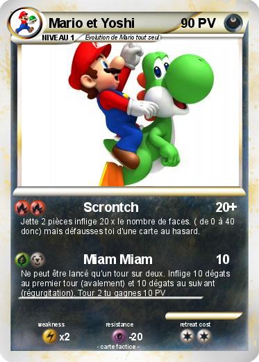 Pokemon Mario et Yoshi
