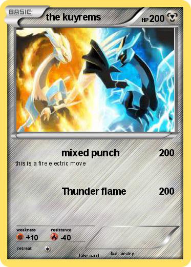 Pokemon the kuyrems