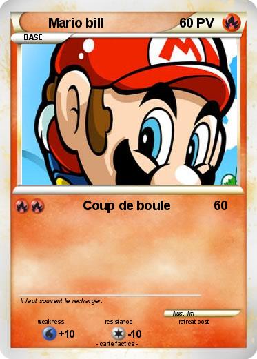 Pokemon Mario bill
