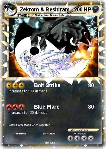 Pokemon Zekrom & Reshiram