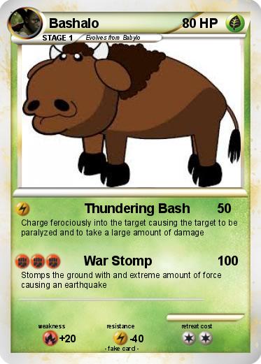 Pokemon Bashalo