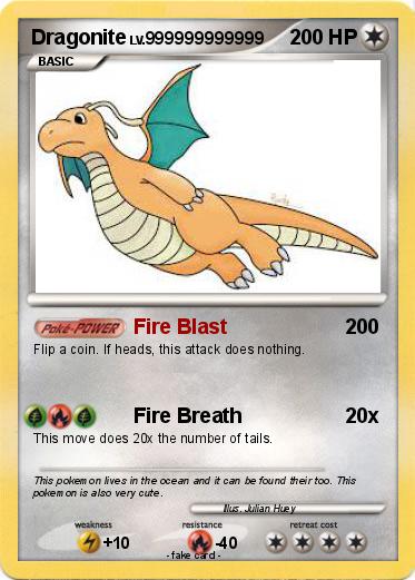 Pokemon Dragonite