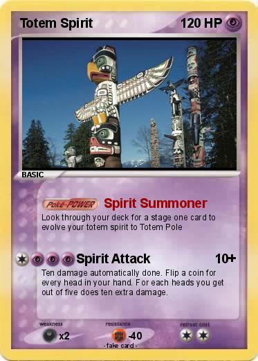 Pokemon Totem Spirit