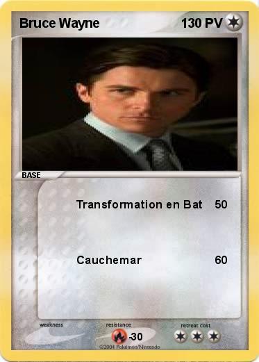 Pokemon Bruce Wayne