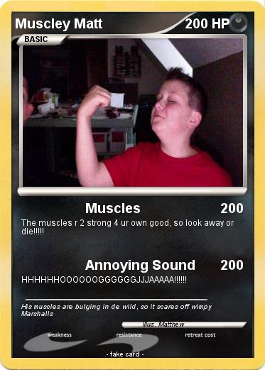 Pokemon Muscley Matt
