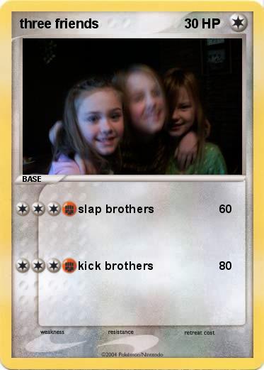 Pokemon three friends