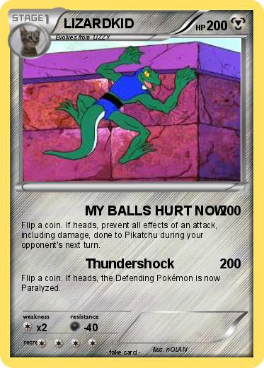 Pokemon LIZARDKID