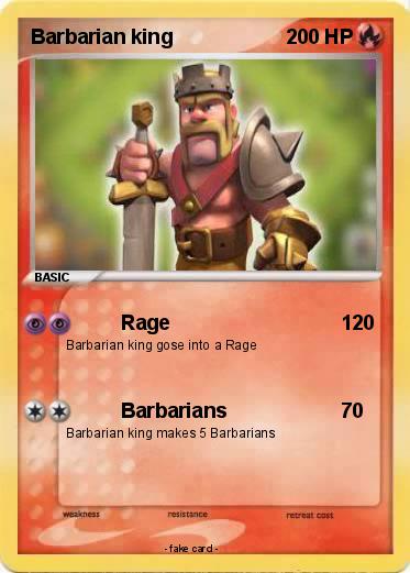 Pokemon Barbarian king