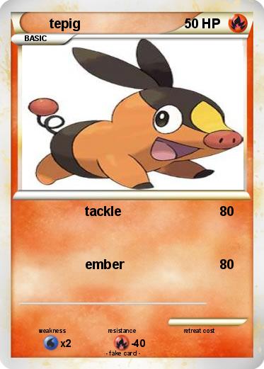 Pokemon tepig