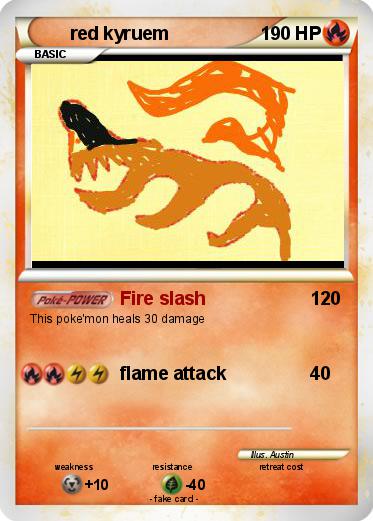Pokemon red kyruem