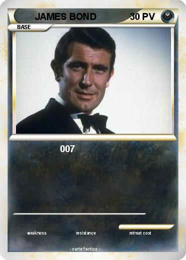 Pokemon JAMES BOND