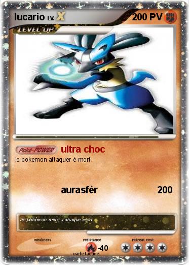 Pokemon lucario