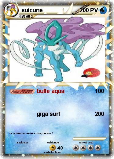 Pokemon suicune