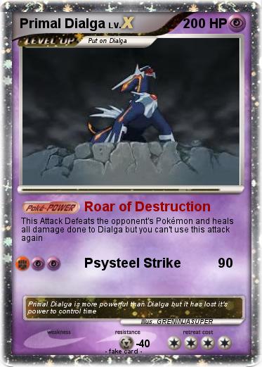 Pokemon Primal Dialga