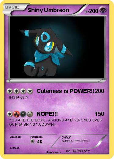 Pokemon Shiny Umbreon