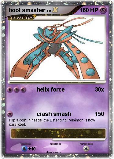 Pokemon hoot smasher