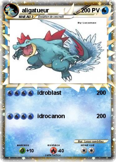 Pokemon aligatueur