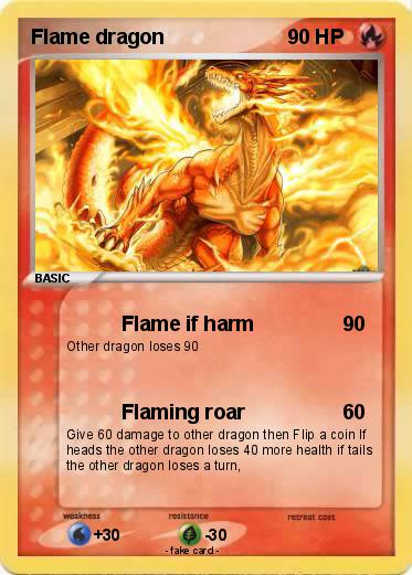 Pokemon Flame dragon