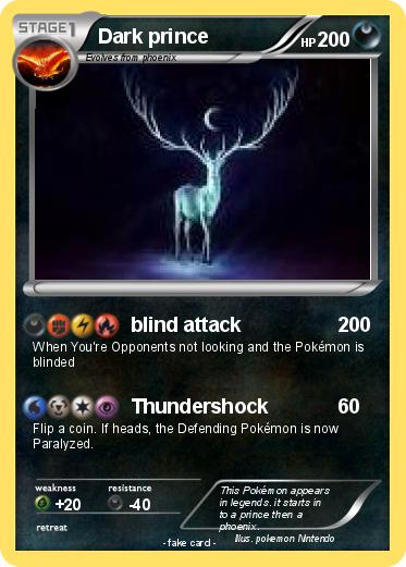 Pokemon Dark prince