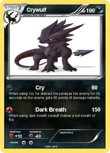 Pokemon Crywulf