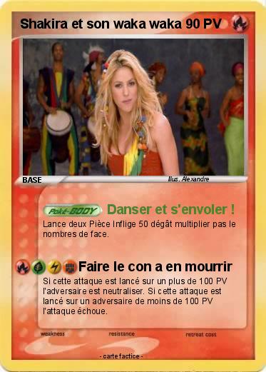 Pokemon Shakira et son waka waka