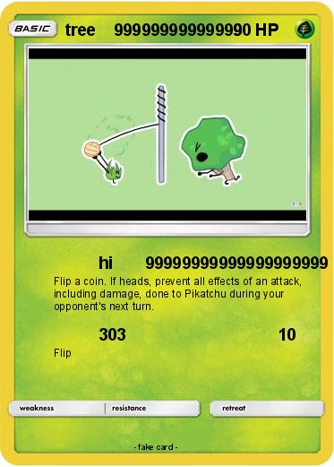 Pokemon tree    99999999999999