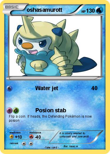 Pokemon oshasamurott