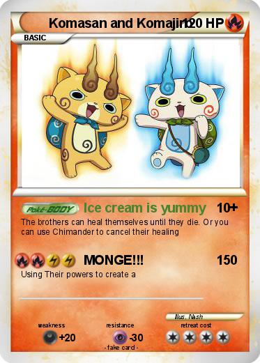 Pokemon Komasan and Komajiro