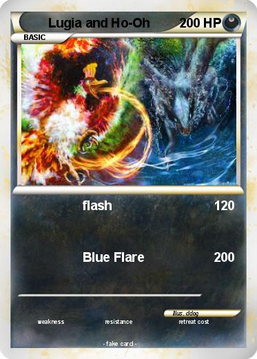 Pokemon Lugia and Ho-Oh
