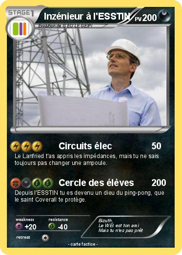 Pokemon Inzénieur à l'ESSTIN