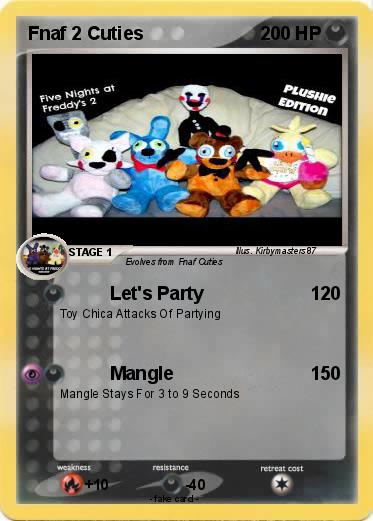 Pokemon Fnaf 2 Cuties