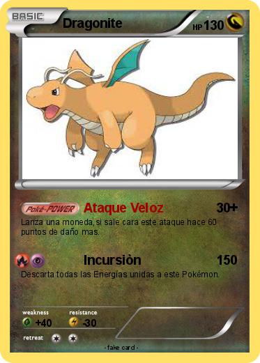 Pokemon Dragonite