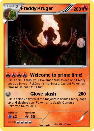 Pokemon Freddy Kruger