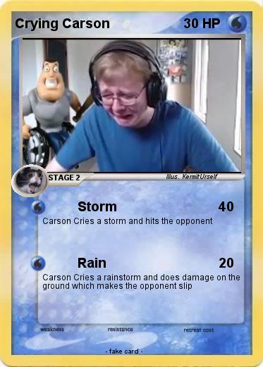 Pokemon Crying Carson