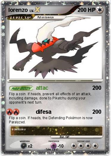 Pokemon lorenzo
