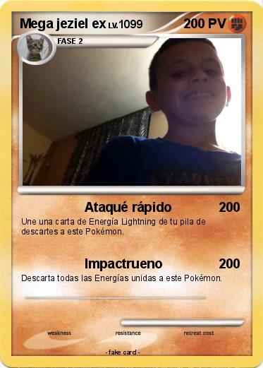 Pokemon Mega jeziel ex